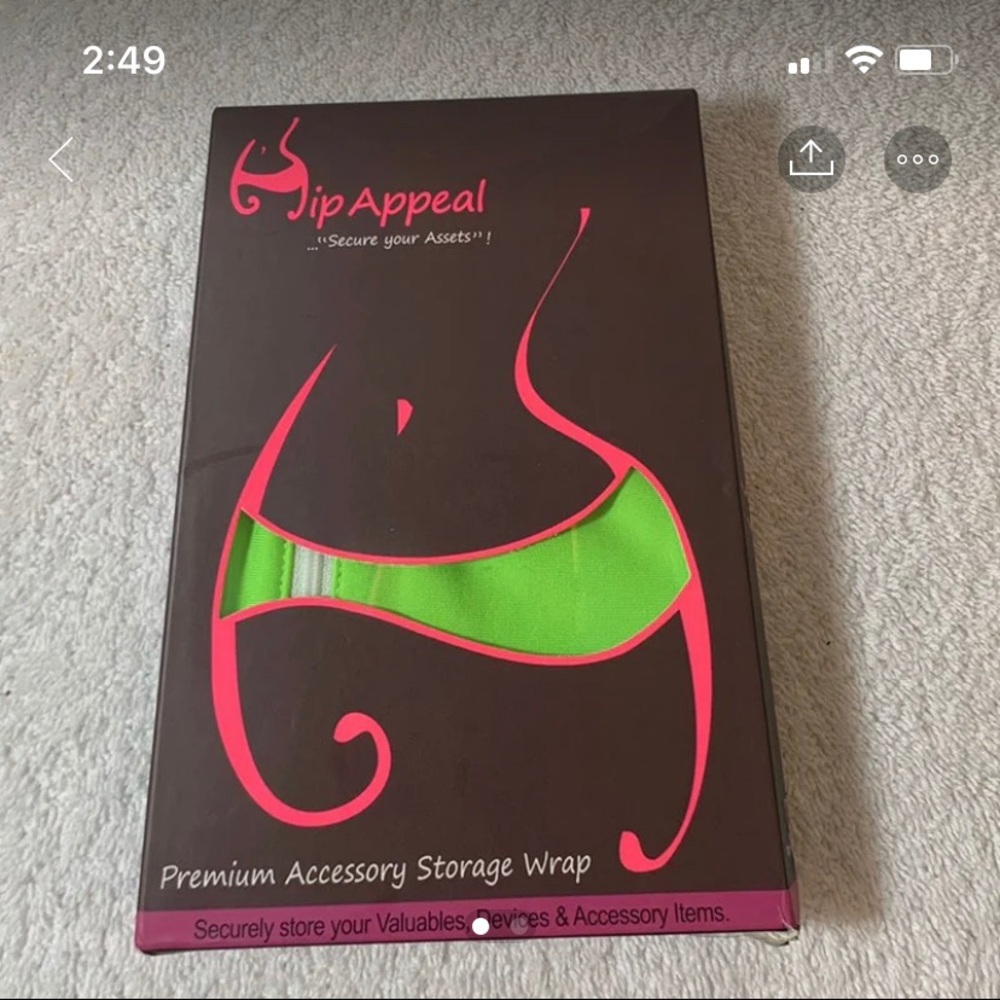 Hip Appeal Fanny Pack- Size Large 29 - 32